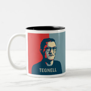 Pop Art Anders Tegnell Zweifarbige Tasse