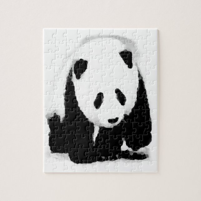 Pop Art Baby Panda (Vertikal)