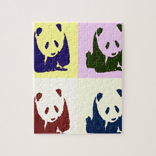 Pop Art Baby Pandas (Vertikal)