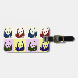 Pop Art Baby Pandas Gepäckanhänger