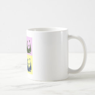 Pop Art Baby Pandas Kaffeetasse