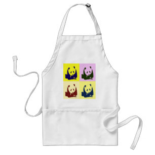 Pop Art Baby Pandas Schürze