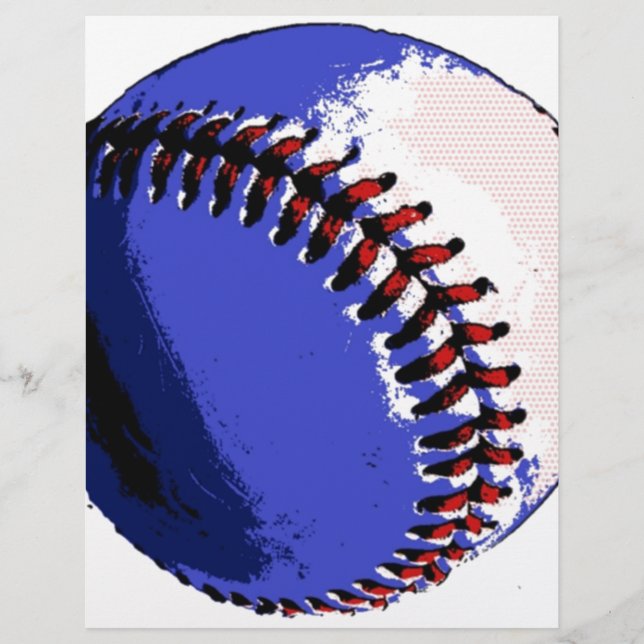 Pop Art Baseball (Vorderseite)