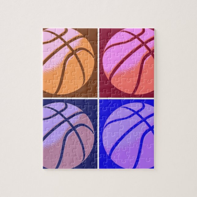 Pop Art Basketball (Vertikal)
