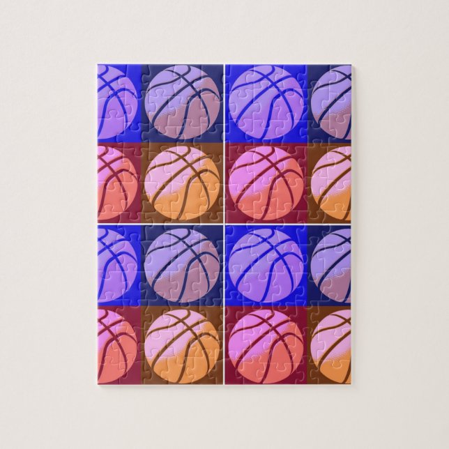 Pop Art Basketball (Vertikal)