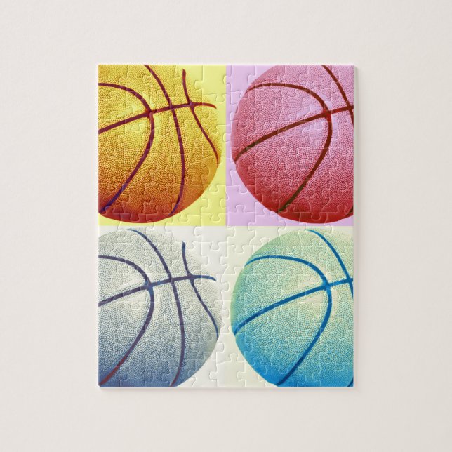Pop Art Basketball (Vertikal)