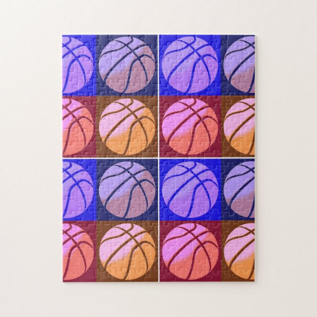 Pop Art Basketball (Vertikal)