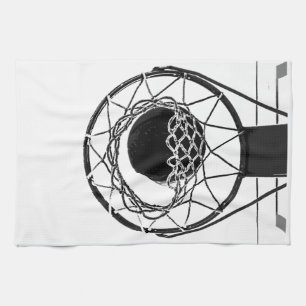 Pop Art Basketball Geschirrtuch