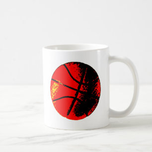 Pop Art Basketball Kaffeetasse