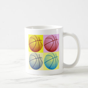 Pop Art Basketball Kaffeetasse