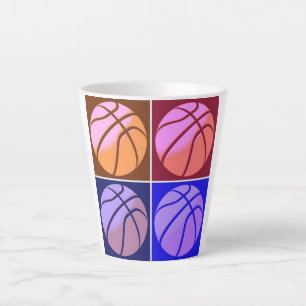 Pop Art Basketball Milchtasse