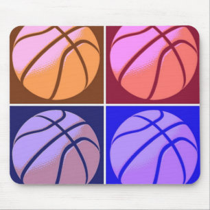 Pop Art Basketball Mousepad