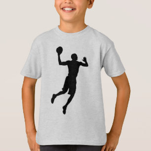 Pop Art Basketball Player Silhouette T-Shirt