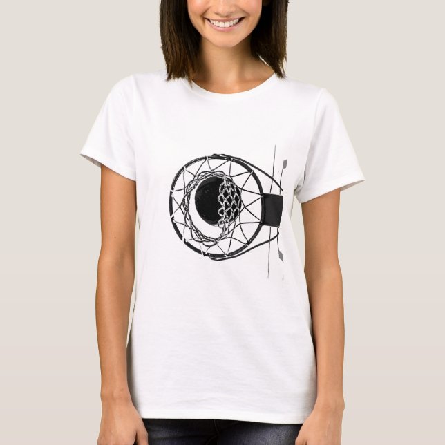 Pop Art Basketball T-Shirt (Vorderseite)