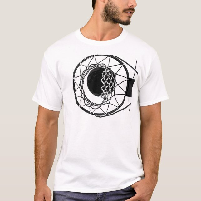 Pop Art Basketball T-Shirt (Vorderseite)