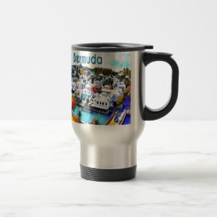 Pop Art Bermuda Reisebecher