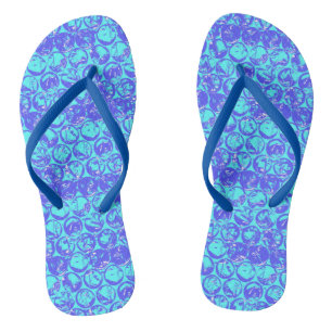Pop-Art-Blasenfolie Flip Flops
