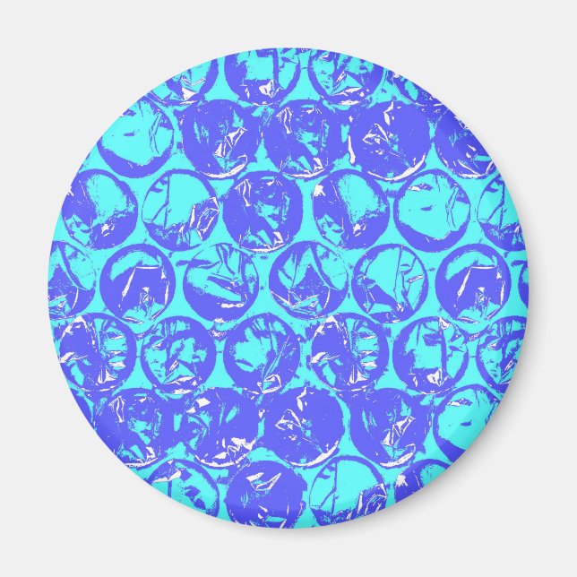 Pop Art Blasenverpackung Magnet (Vorne)