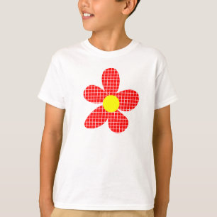 Pop Art Blume - Maßgeschneiderte T-Shirt