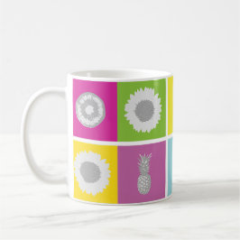 Pop Art Botanique & Fruit Design Mug