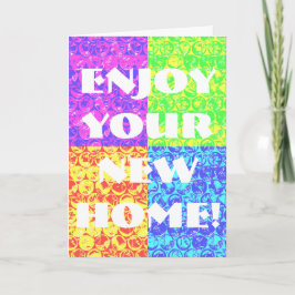 Pop art bulle envelopper carte de chauffage