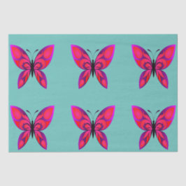Pop Art Butterfly Papiere Seidenpapier