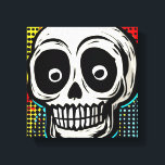 "Pop Art Calavera: Eine zeitgenössische Drehung Leinwanddruck<br><div class="desc">Titel: "Pop Art Calavera: Eine zeitgenössische Drehung" Kunstwerk von Nate Haselton Beschreibung: "Treten Sie in eine Welt ein, in der Tradition und Moderne mit unserer dynamischen Leinwand "Pop Art Calavera: Eine zeitgenössische Drehung" zusammenkommen. Dieses faszinierende Stück nimmt den idyllischen Calavera-Schädel und erfindet ihn neu durch die lebendige und spielerische Linse...</div>