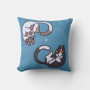 Pop Art Cat Throw Kissen