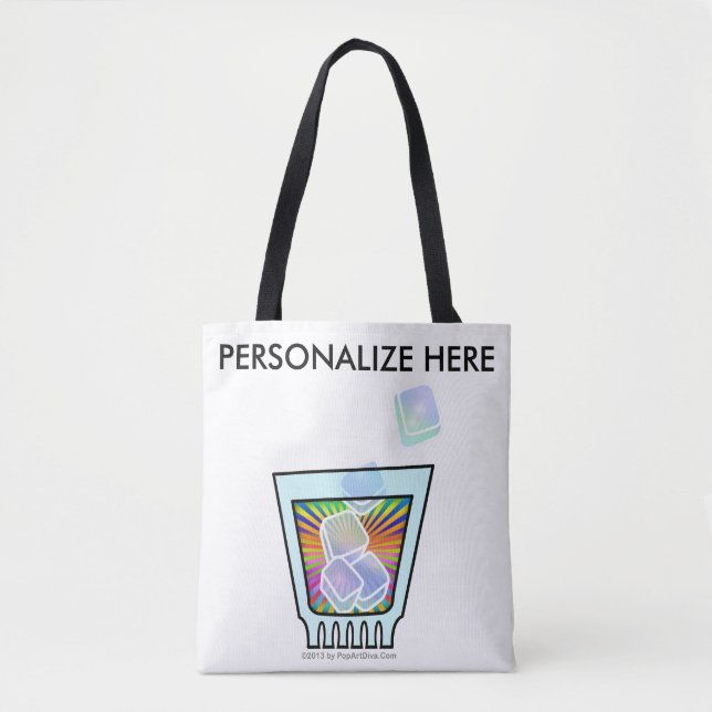 POP ART COCKTAILS TASCHE (Vorderseite)