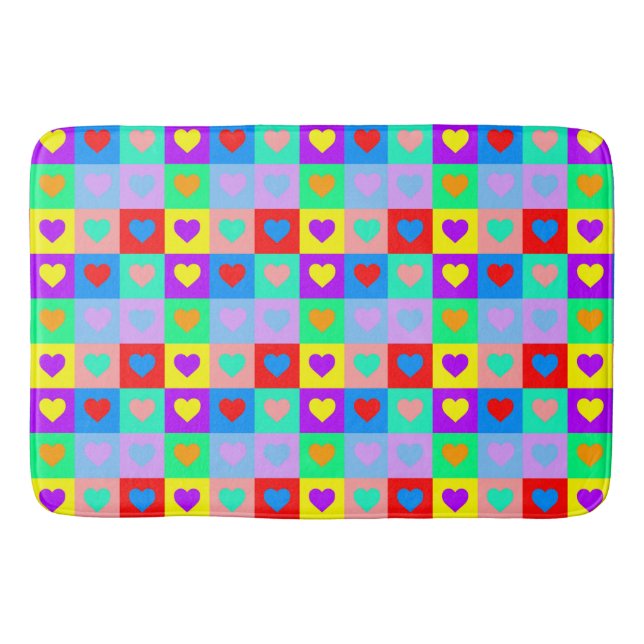 Pop Art Collection Badematte (Vorderseite)