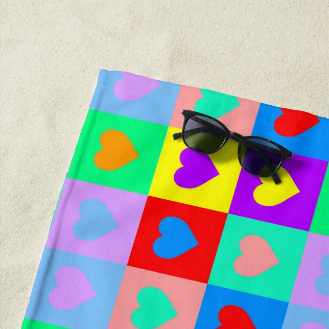 Pop Art Collection Strandtuch (Beispiel)