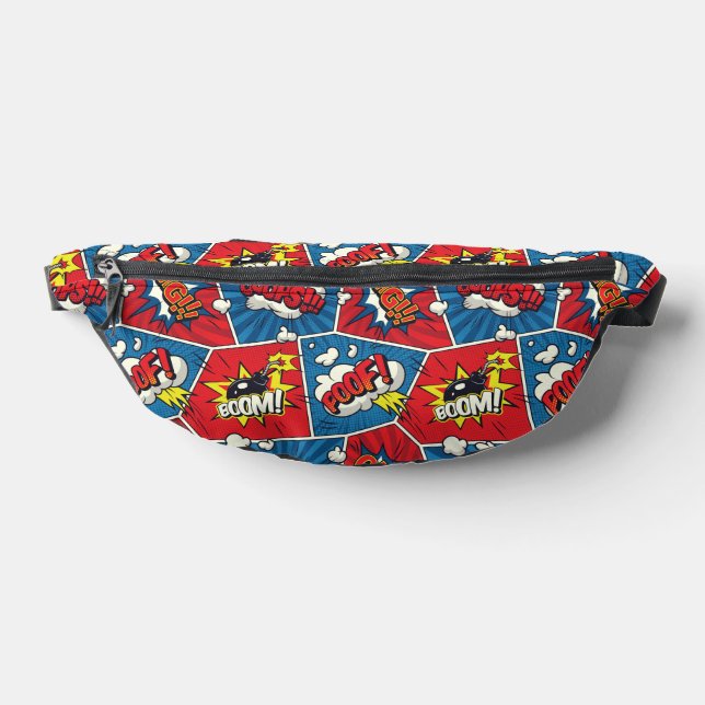 Pop Art Comic Buchdruckpaket Bauchtasche (Ablage )