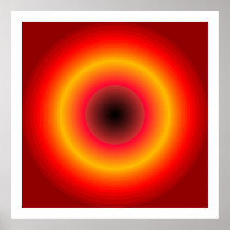 Pop Art ConcentrricZiele 01 Poster