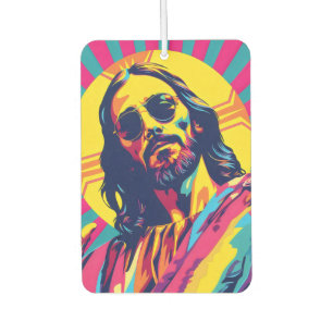 Pop Art Cool Jesus Autolufterfrischer