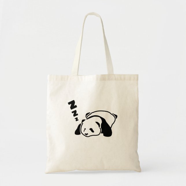 Pop Art Cute Panda Tragetasche (Vorne)