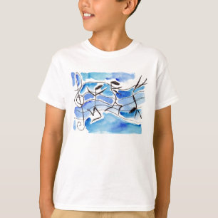 Pop Art Dancing Musik Musik Darstellende Kunst T-Shirt