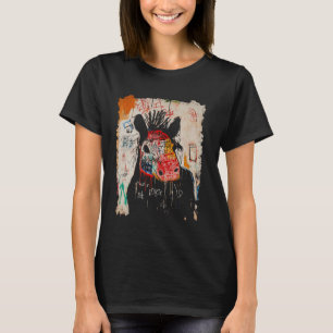Pop Art Design mit einem Capybara auf dem Dach T-Shirt