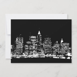 Pop-Art-Einladung New York City Einladung