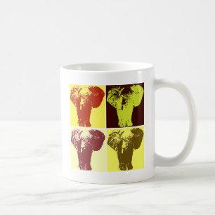 Pop Art Elephant Kaffeetasse
