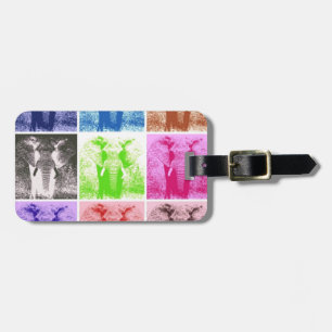 Pop Art Elephants Gepäckanhänger