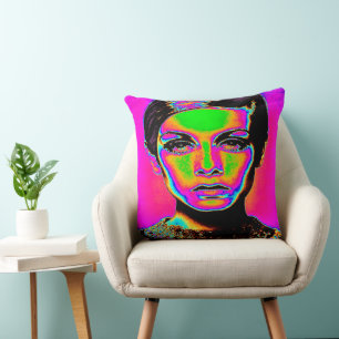 Pop Art Fashion Throw Kissen