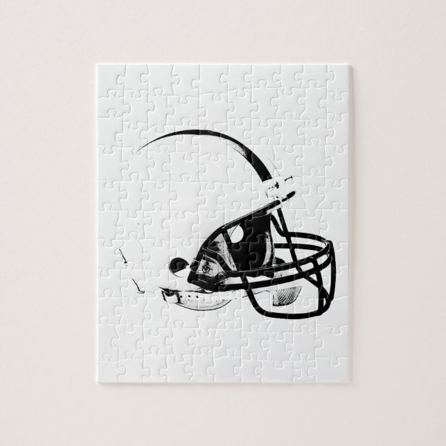 Pop Art Football Helm (Vertikal)