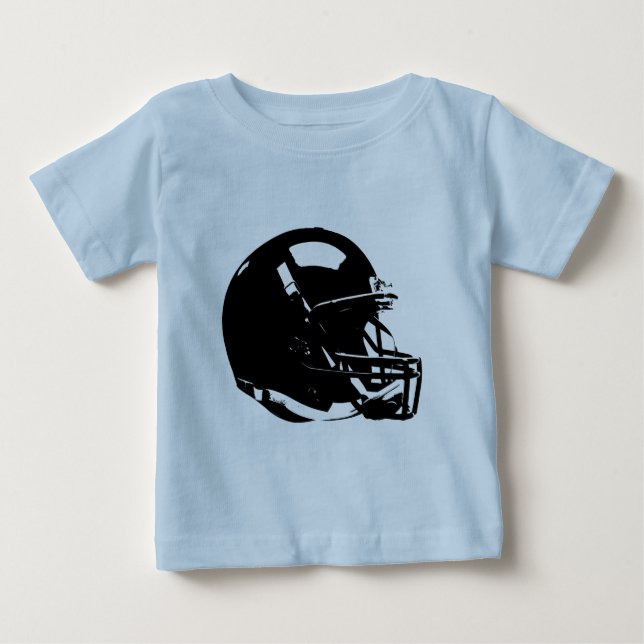 Pop Art Football Helm Baby T-shirt (Vorderseite)