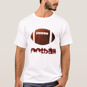 Pop Art Football White T - Shirt - American Sports
