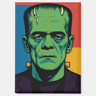 Pop Art Frankenstein Frigo Magnet
