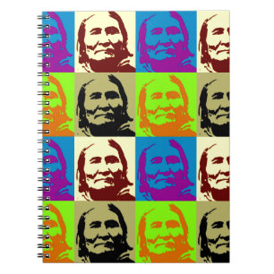 Pop Art Freedom Fighter Geronimo Notizblock