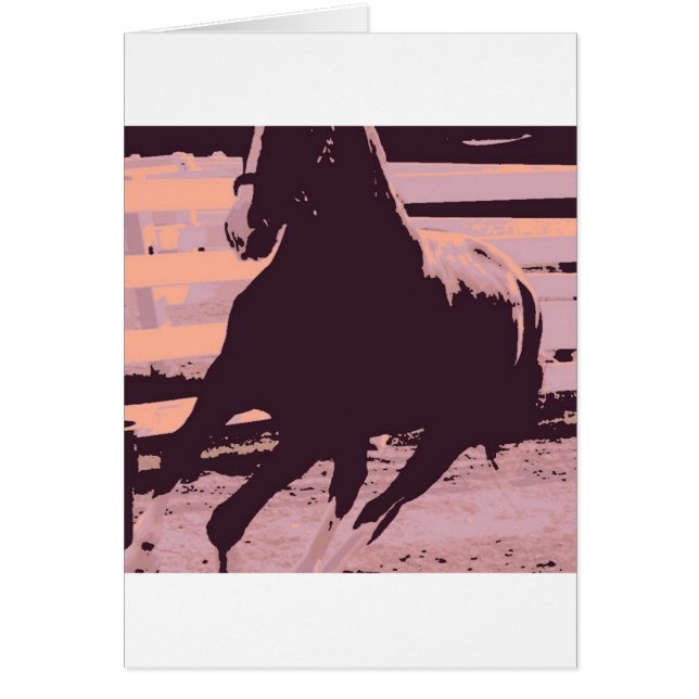 Pop Art Galloping Horse (Devant)