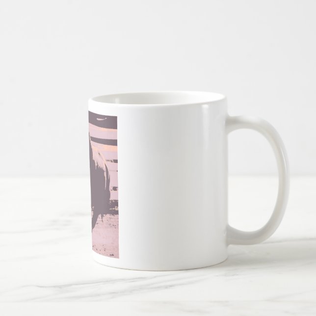 Pop Art Galloping Kaffeetasse (Rechts)