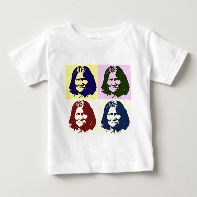 Pop Art Geronimo Baby T-shirt (Vorderseite)