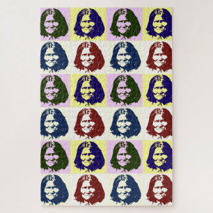 Pop Art Geronimo Indianerlegende Leiterin